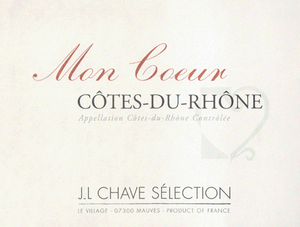 Jean-Louis Chave , Mon Coeur, Cote-du-Rhone 2018